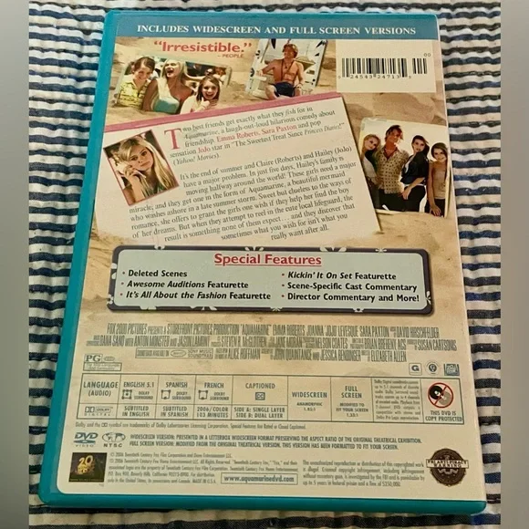 Aquamarine DVD - Picture 2 of 4